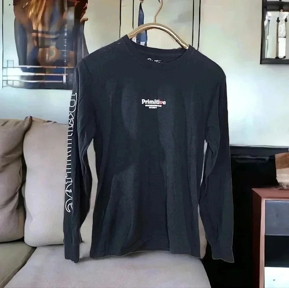 PRIMITIVE skateboarding long sleeve tee. Size small - Picture 4 of 7